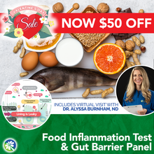 Load image into Gallery viewer, 1. (FIT) FOOD INFLAMMATION & GUT BARRIER TEST (INCLUDES VISIT WITH DR. BURNHAM)