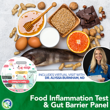 Load image into Gallery viewer, 7. (FIT) FOOD INFLAMMATION &amp; GUT BARRIER TEST (INCLUDES VISIT WITH DR. BURNHAM)
