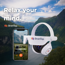 Load image into Gallery viewer, BRAINTAP GUIDED MEDITATION HEADSET
